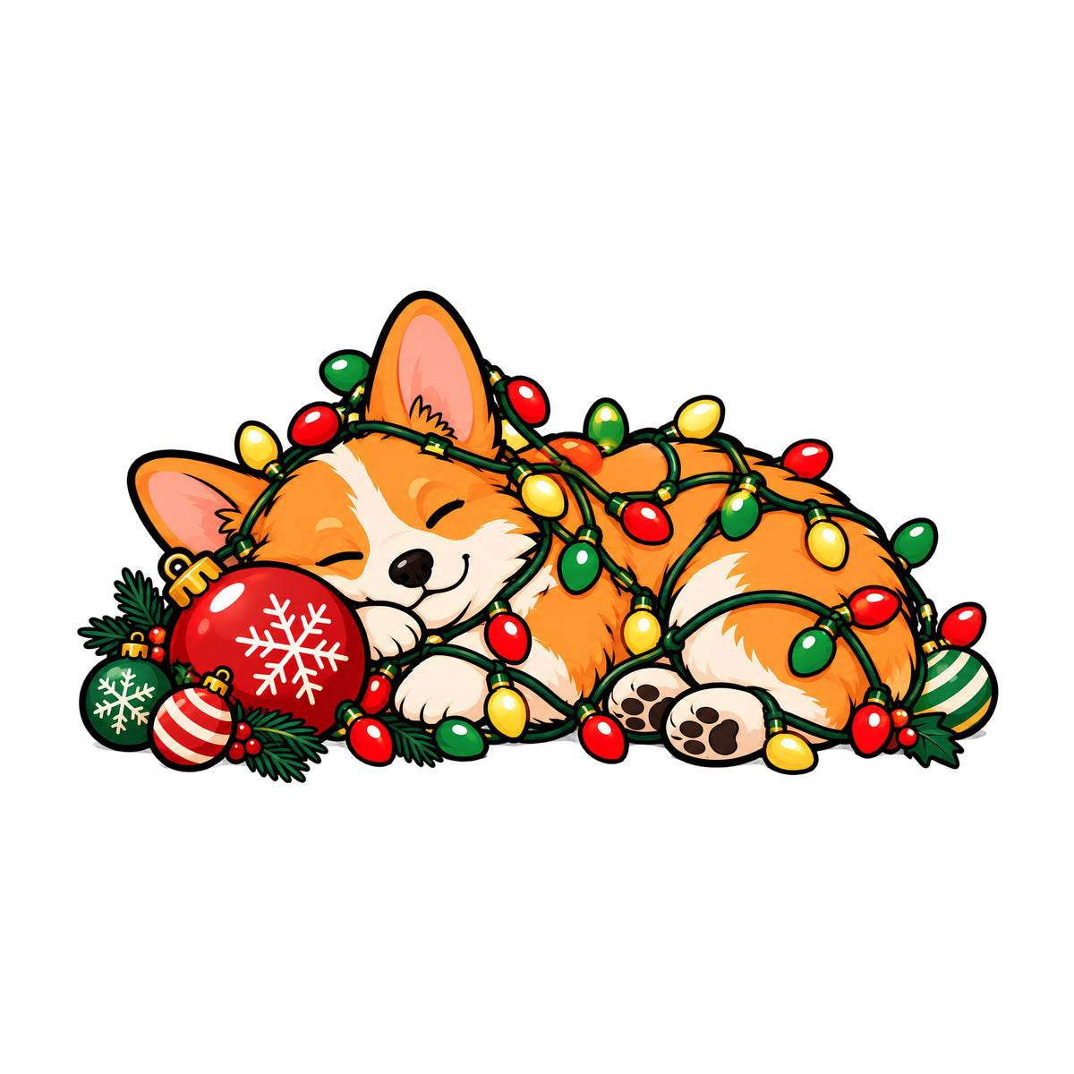 Cozy Corgi Christmas