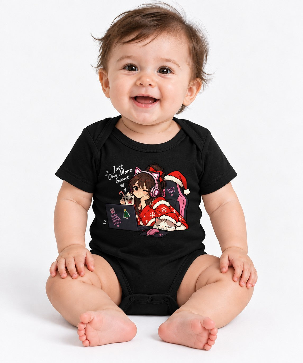 Cozy Gamer Girl - Black