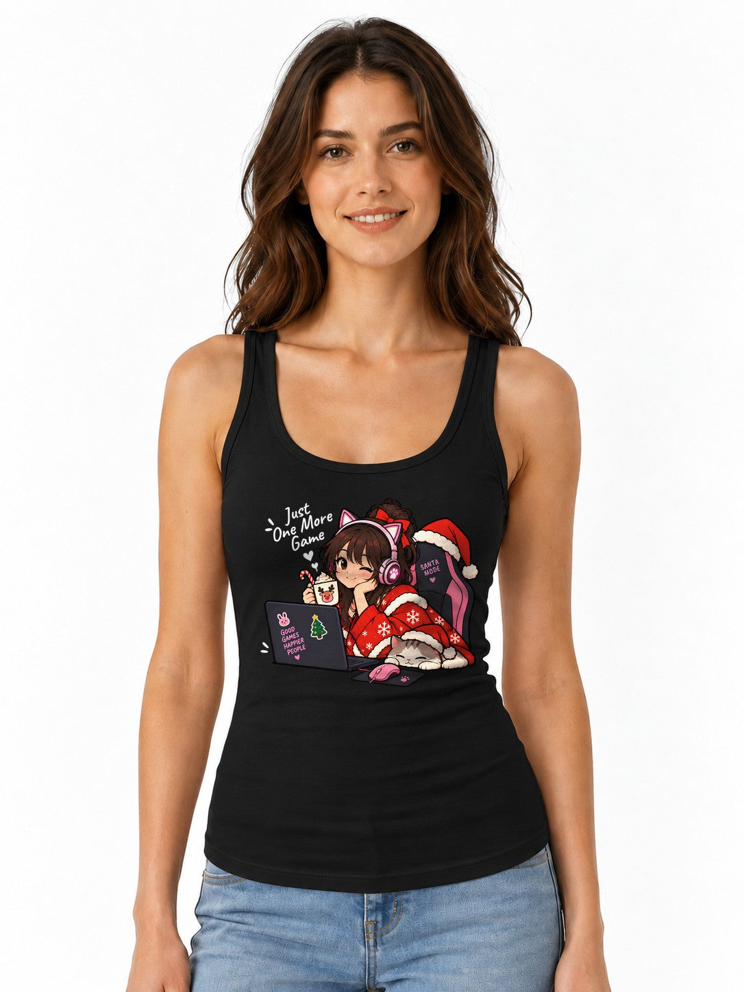 Cozy Gamer Girl - Black