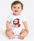 Cozy Snowman Headphones - White