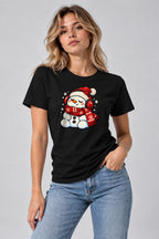 Cozy Snowman Headphones - Black