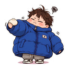 Cozy Winter Child