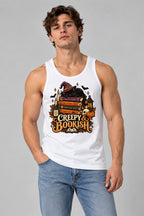 Creepy And Bookish - White