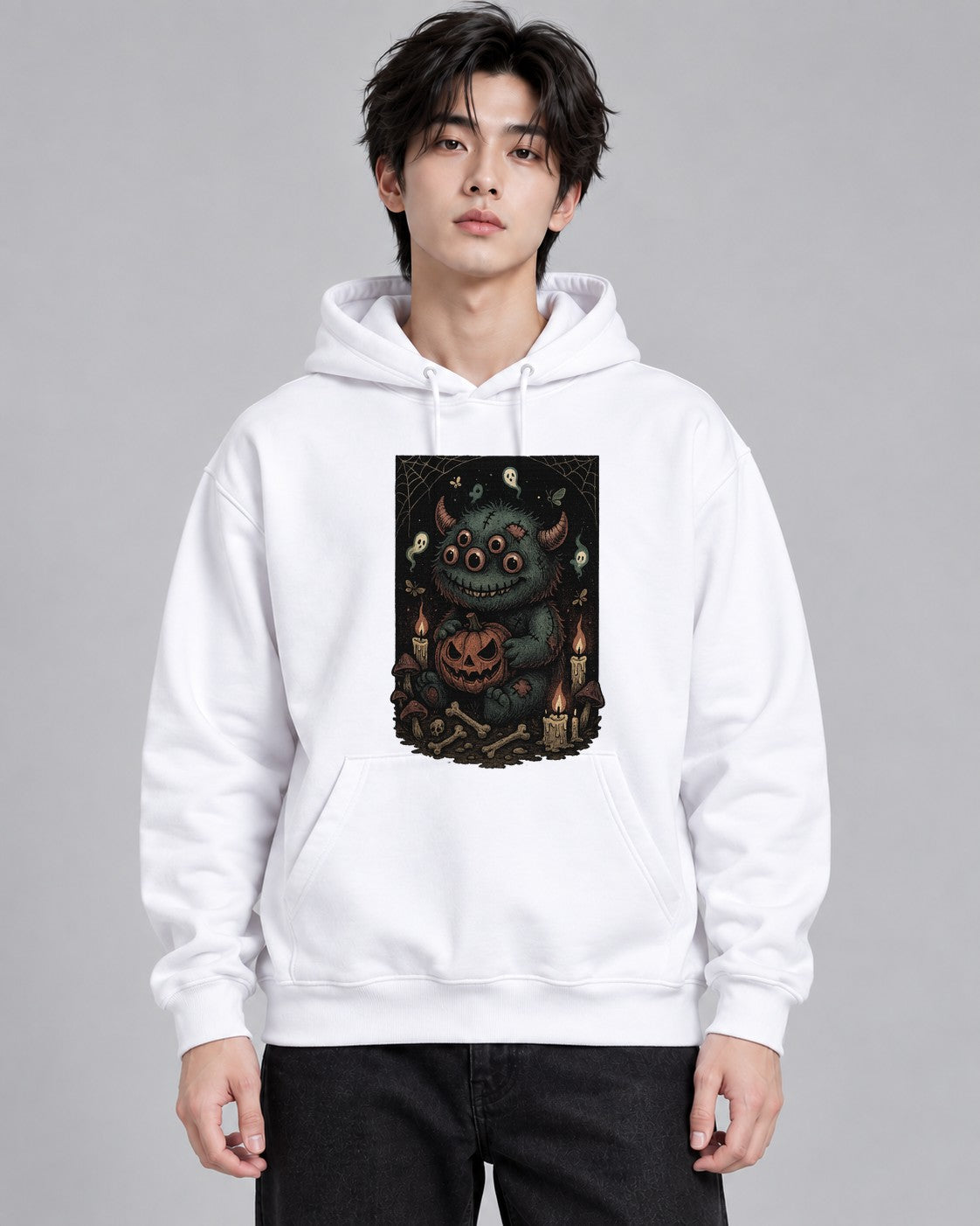 Creepy Cute Familiar - White