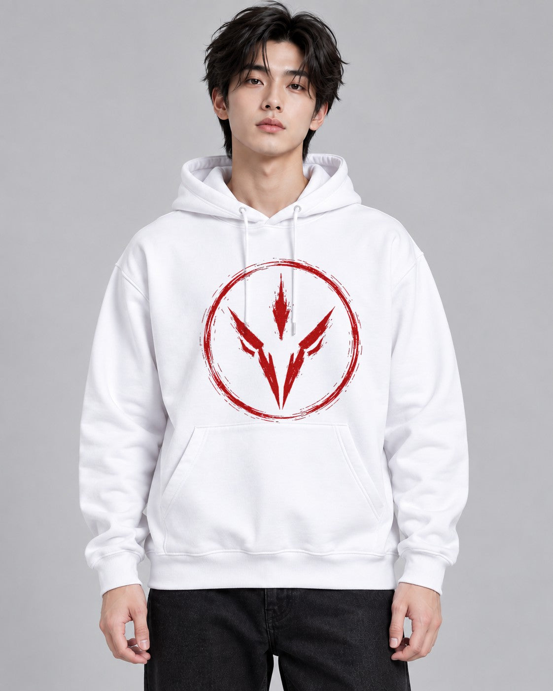 Crimson Edge Emblem - White