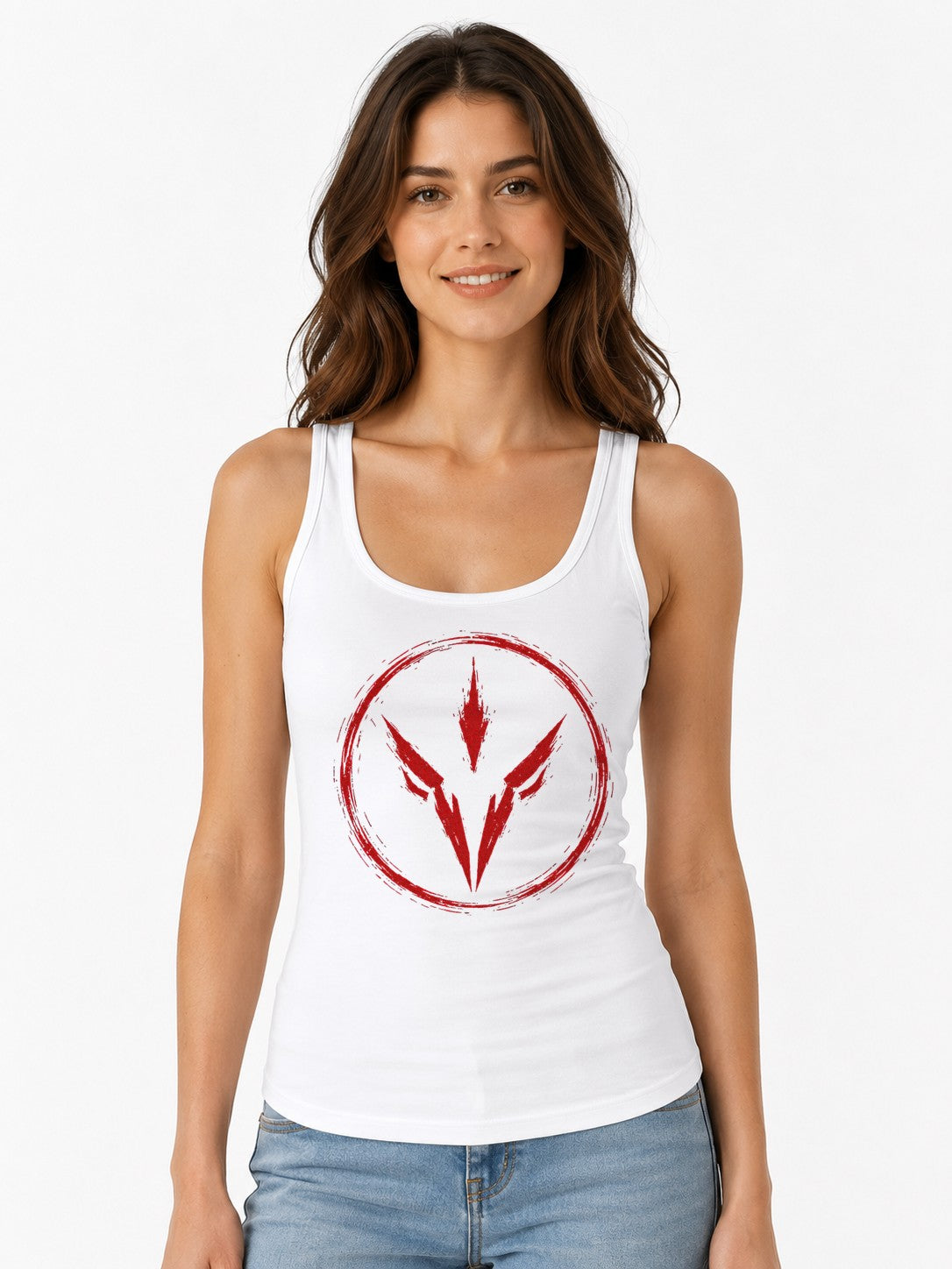 Crimson Edge Emblem - White