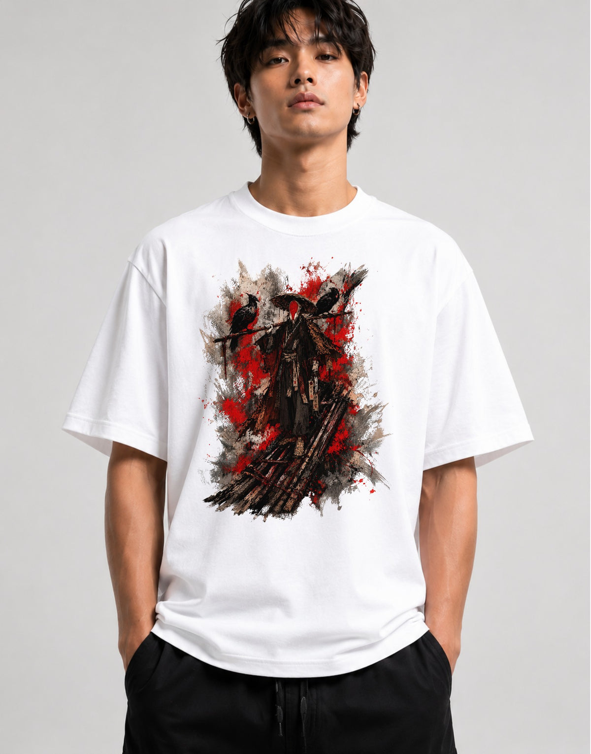 Crimson Reaper Crows - White