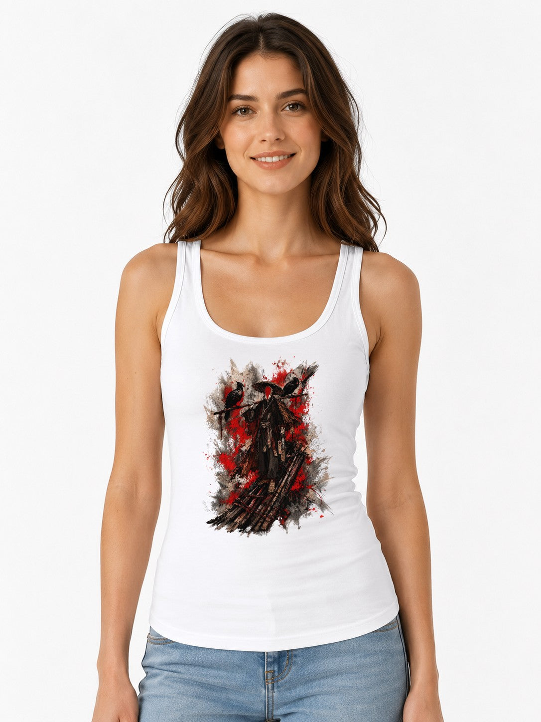 Crimson Reaper Crows - White