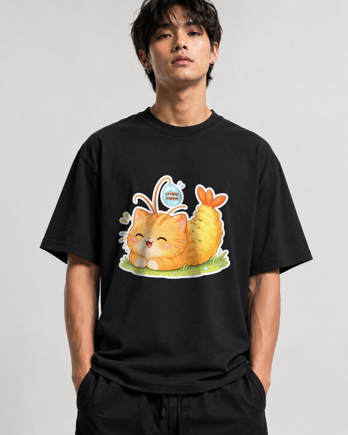 Crispy Meow - Black