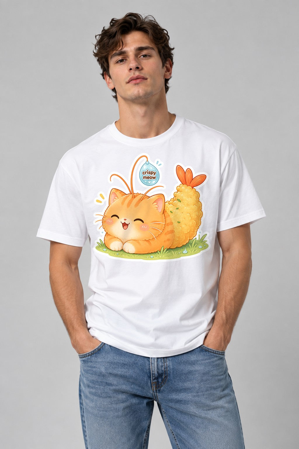 Crispy Meow - White