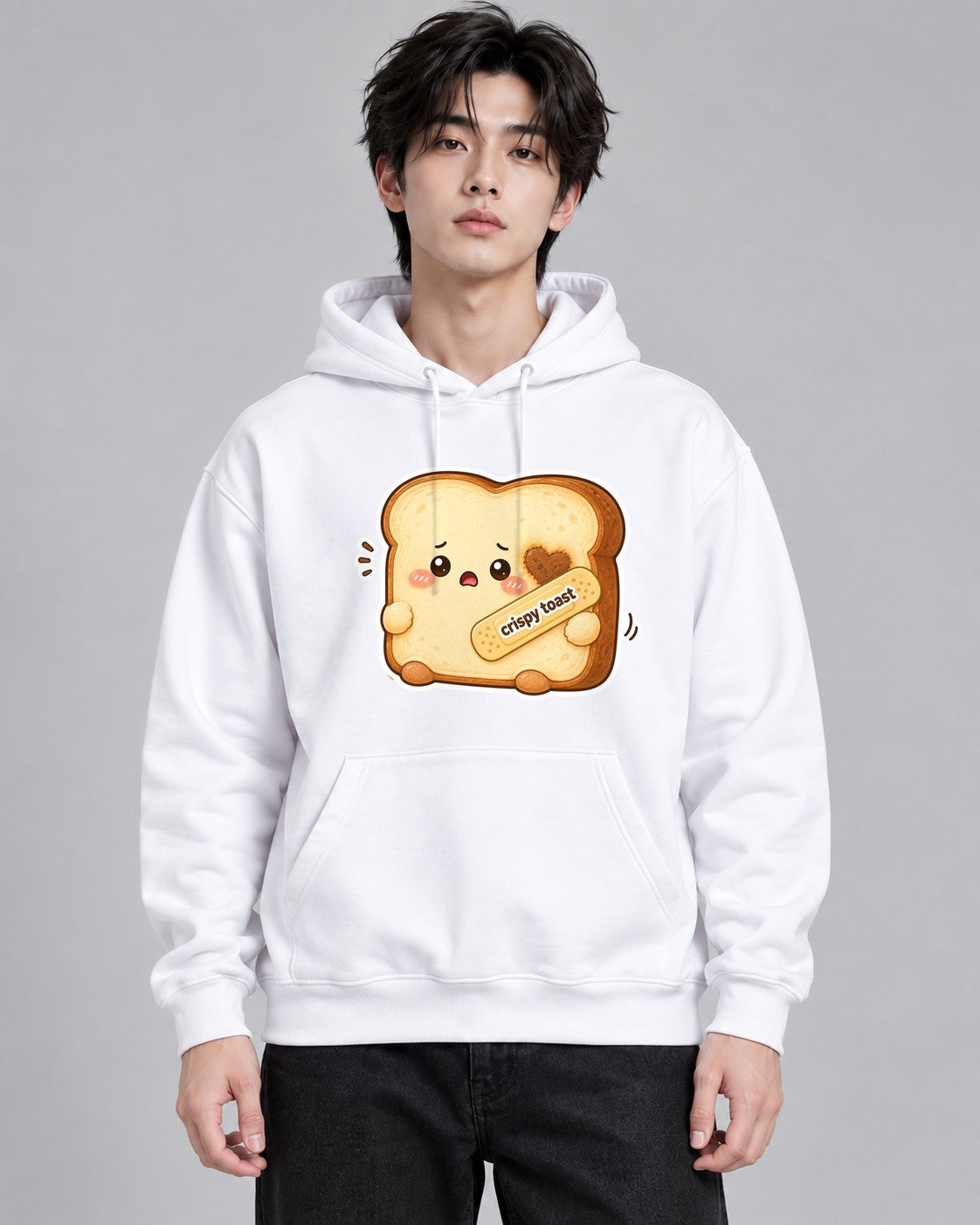 Crispy Toast Kawaii - White