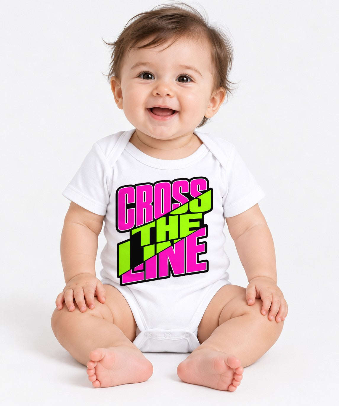 Cross The Line - White