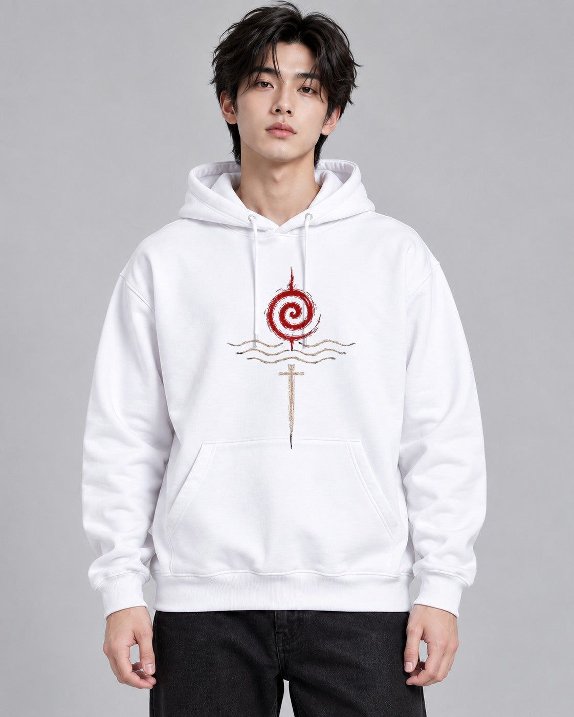 Cross The Line - White