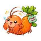 Crunchy Swim Shrimp