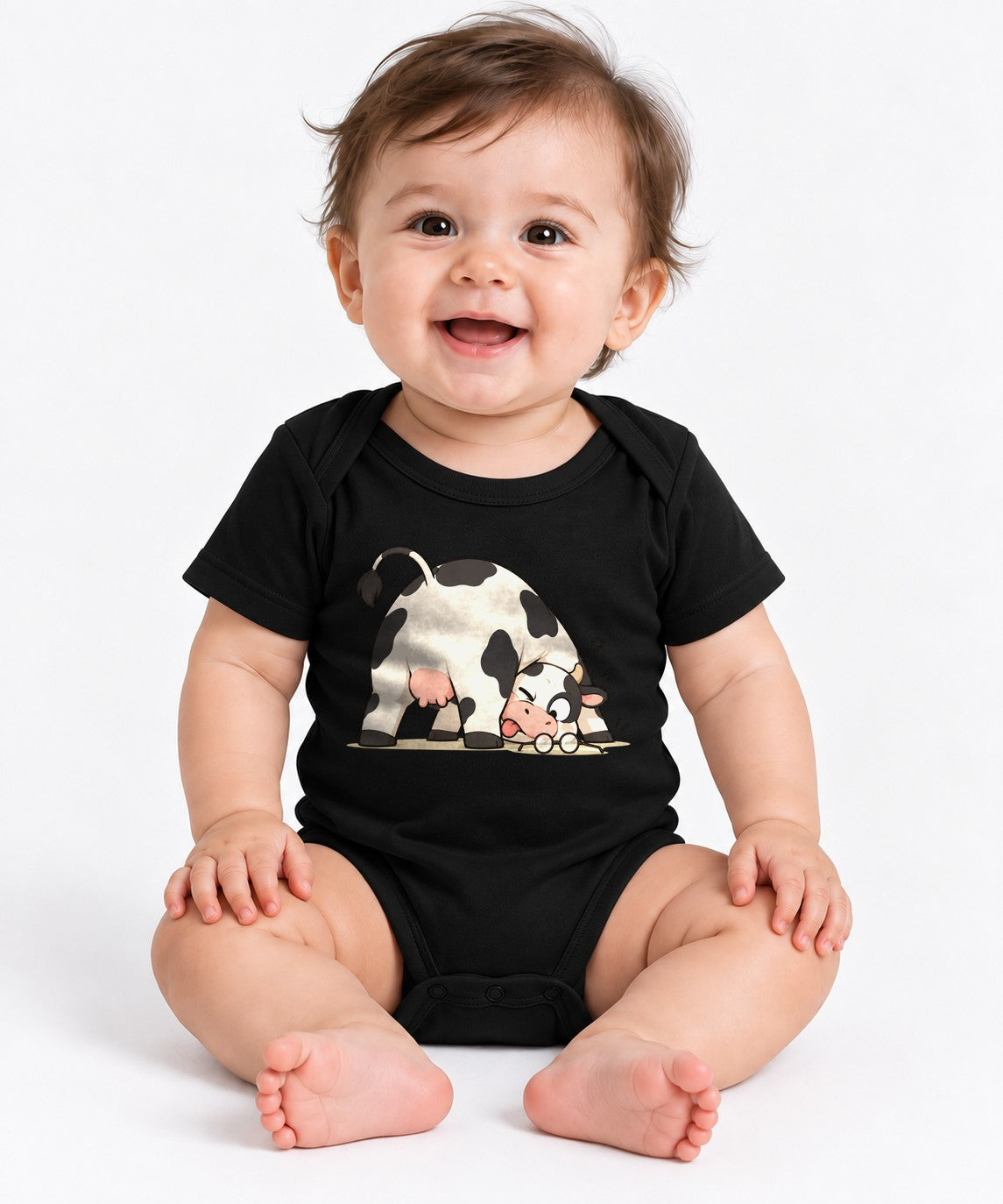 Curious Cow - Black