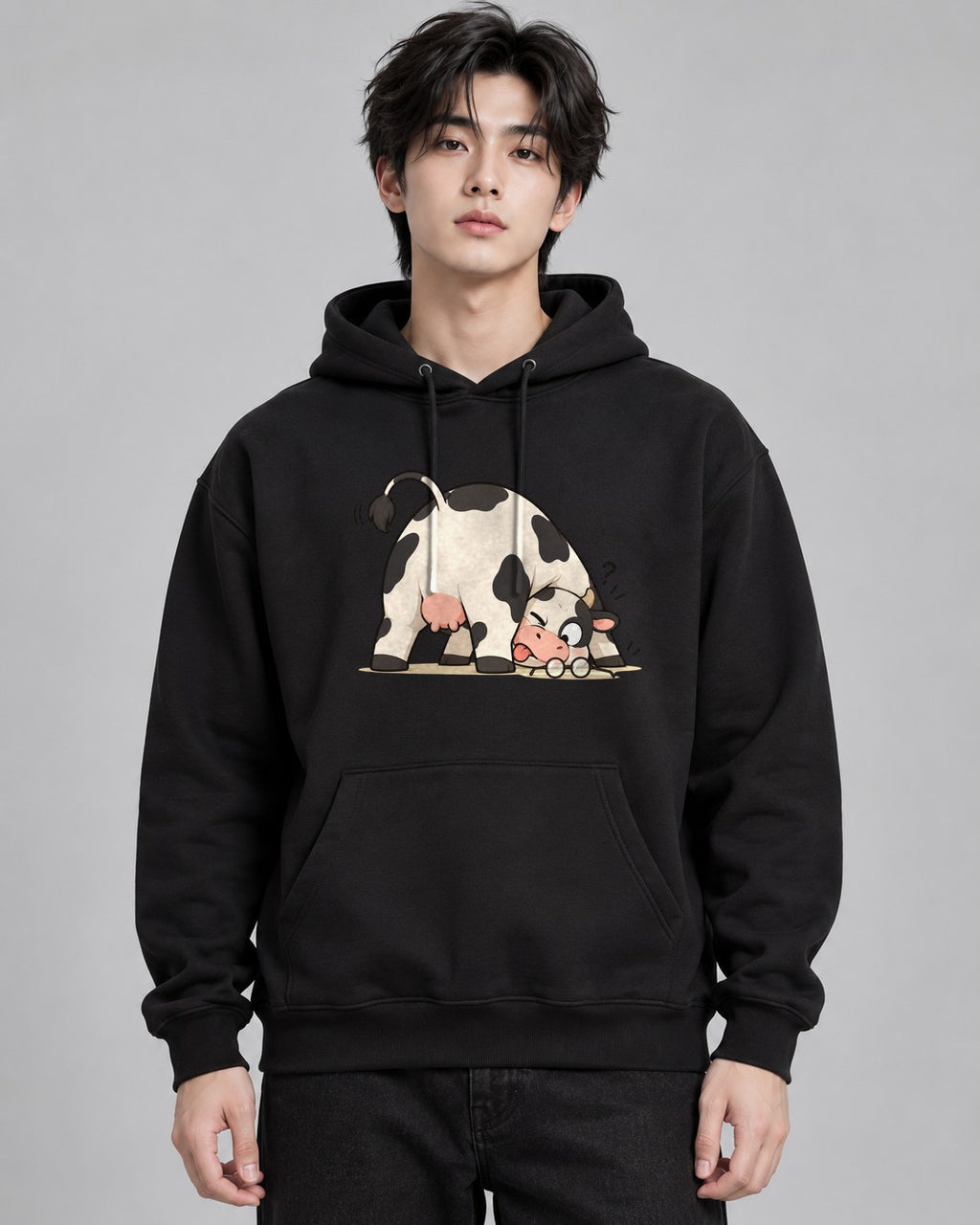 Curious Cow - Black