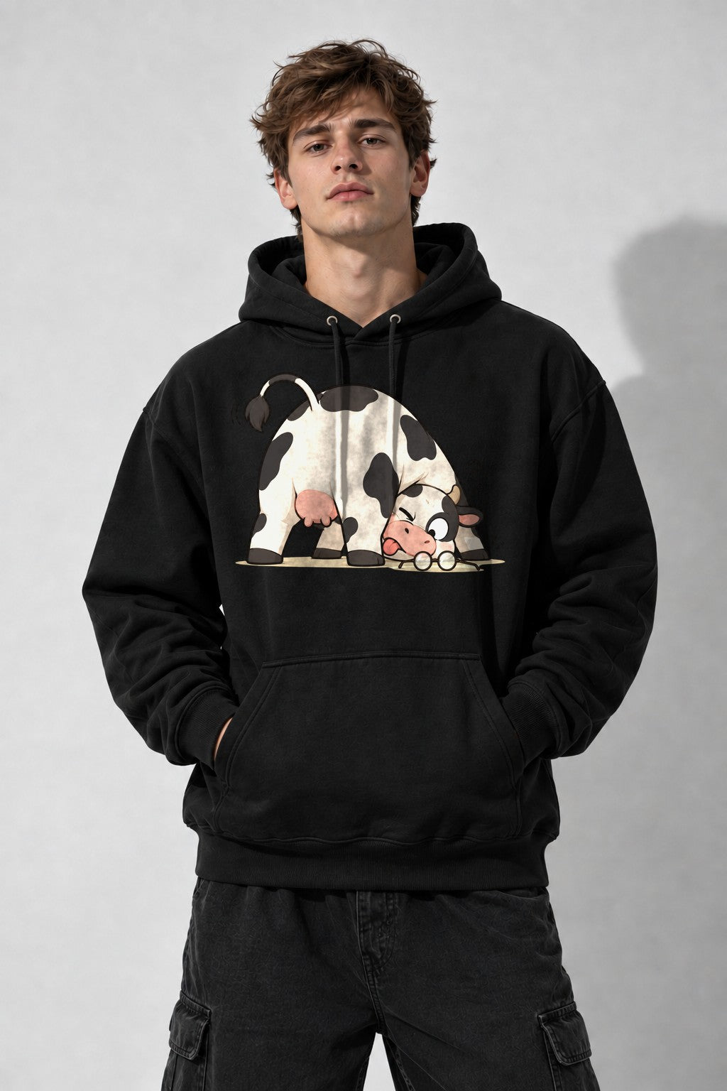 Curious Cow - Black