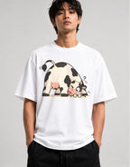 Curious Cow - White