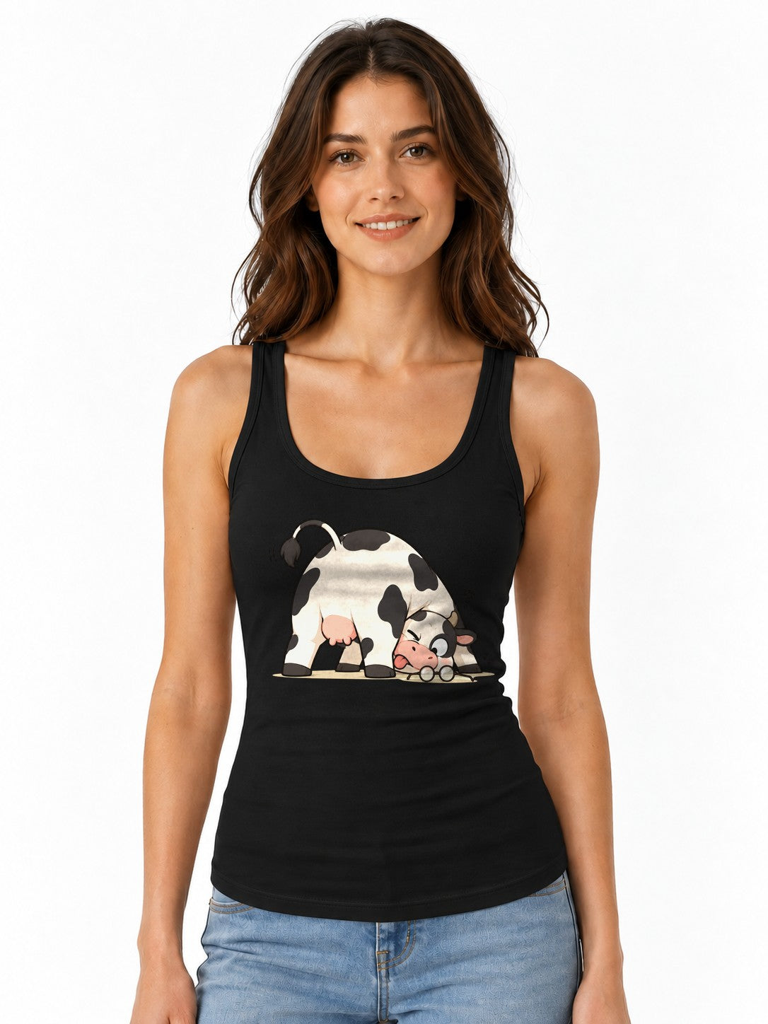 Curious Cow - Black