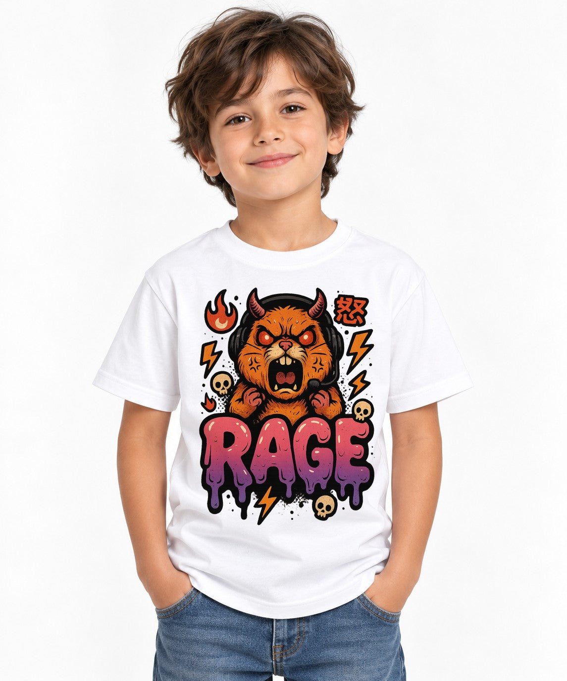Cursed Hamster Streamer - White