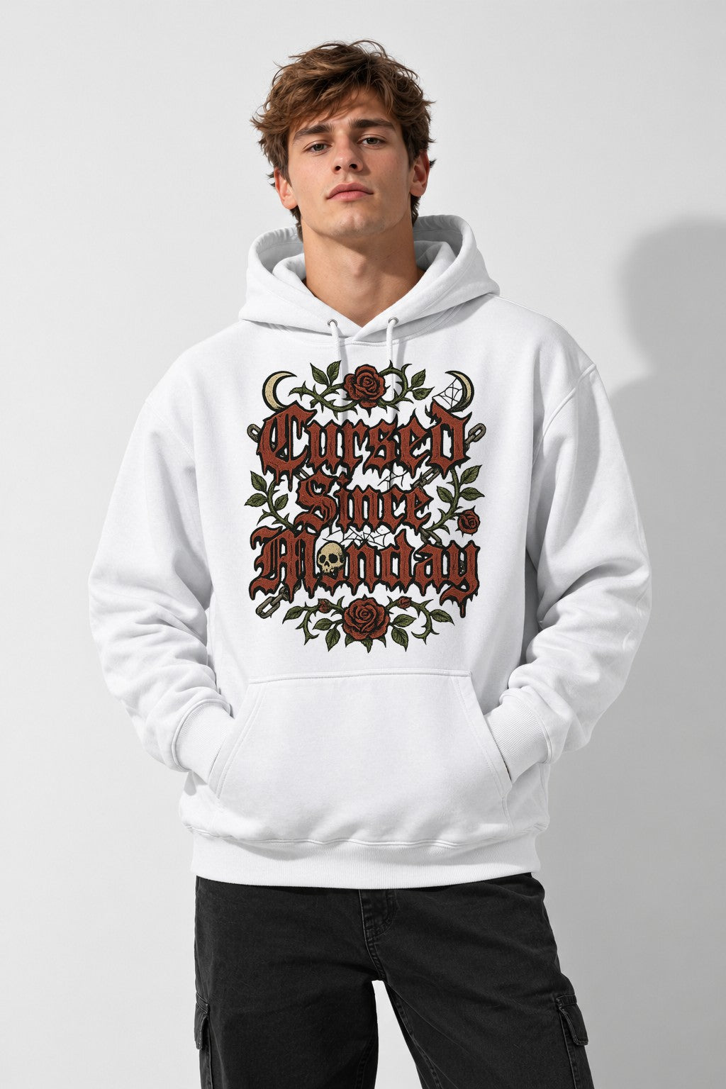 Cursed Since Monday - White