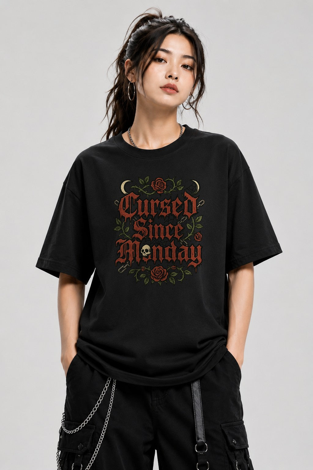 Cursed Since Monday - Black