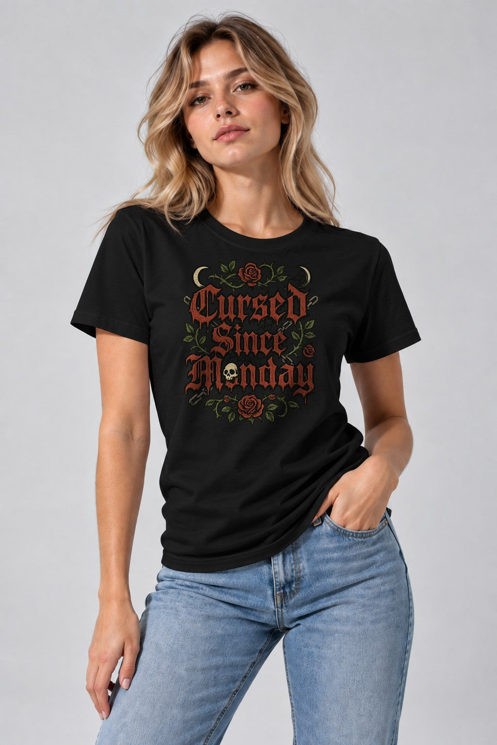 Cursed Since Monday - Black