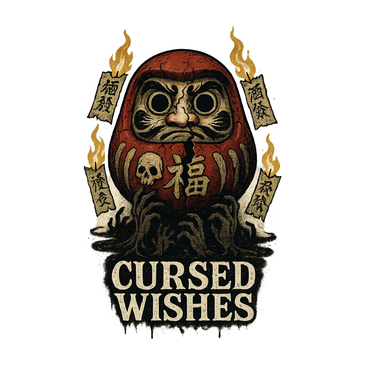 Cursed Wishes Daruma