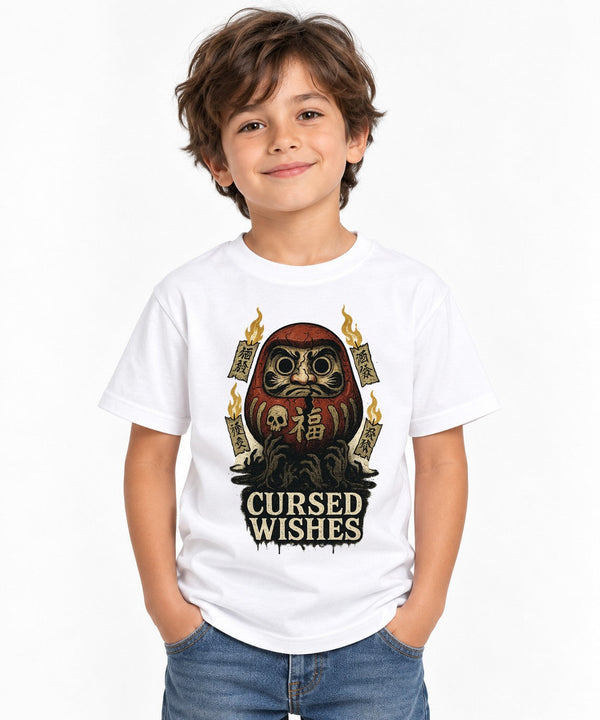 Cursed Wishes Daruma - White