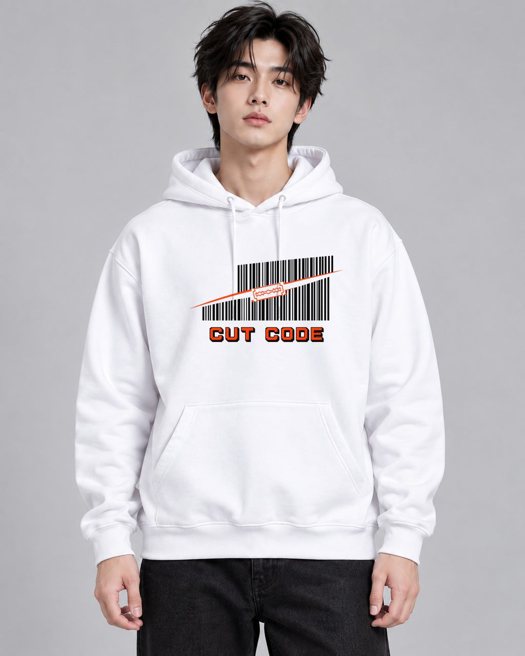Cut Code - White