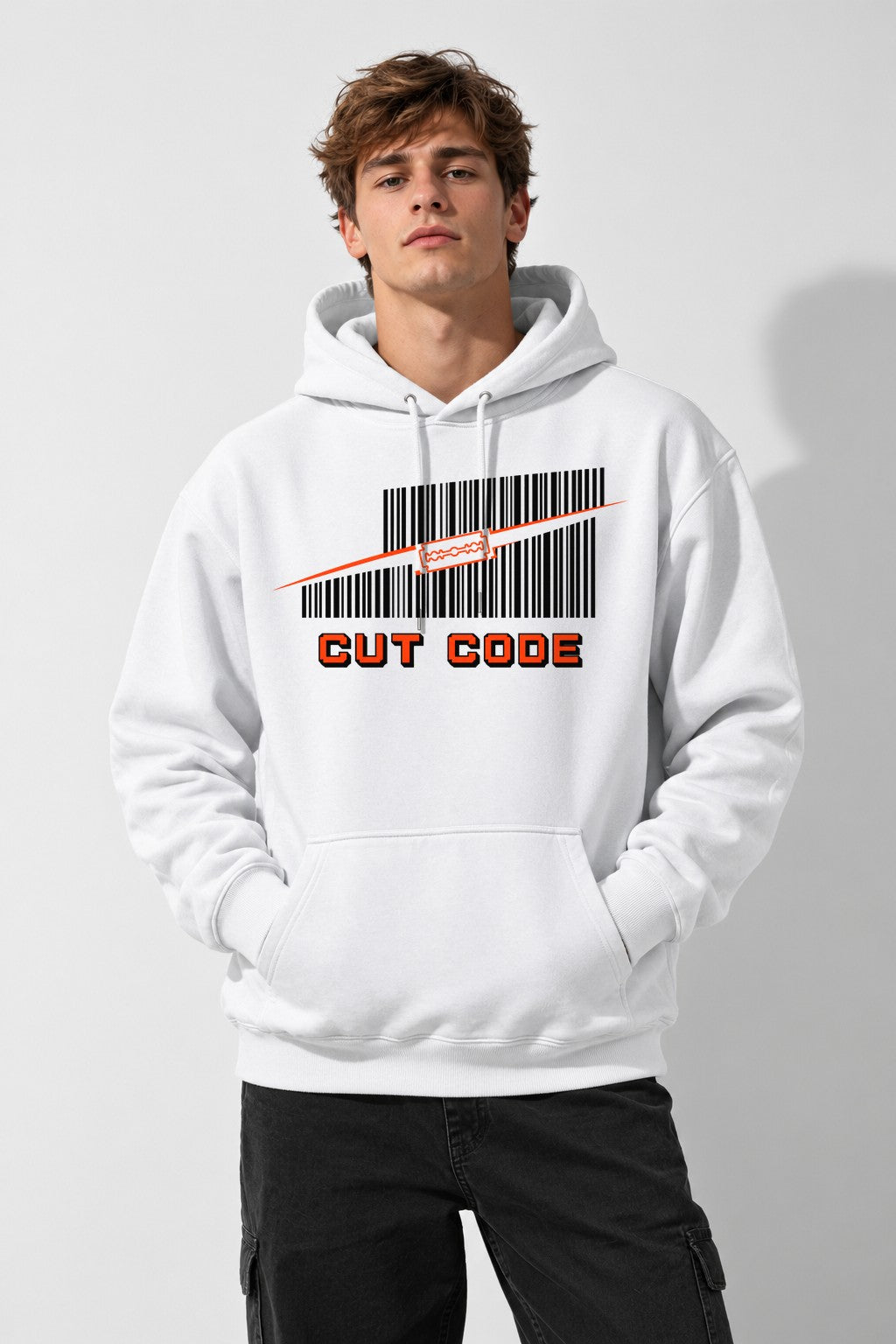 Cut Code - White