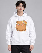 Cute Ear Bear - White