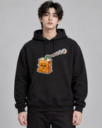 Cute Empty Orange Juice Box Funny So - Black