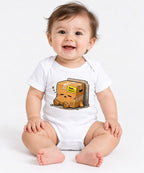 Cute Lost Package Sleeping Cardboard - White
