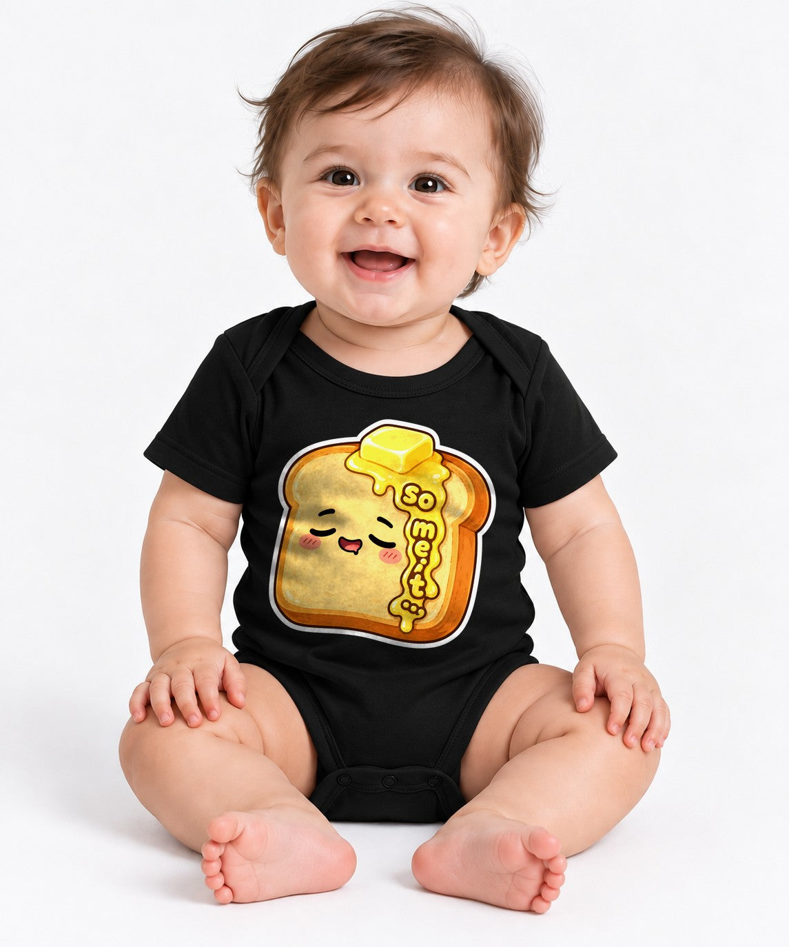 Cute Melted Butter - Black