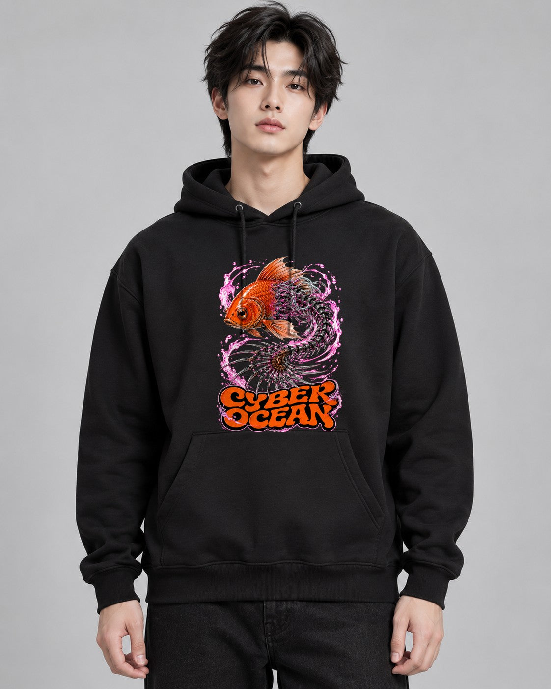 Cyber Ocean - Black