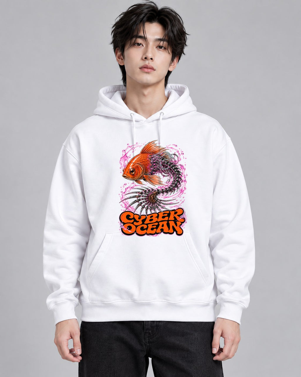 Cyber Ocean - White