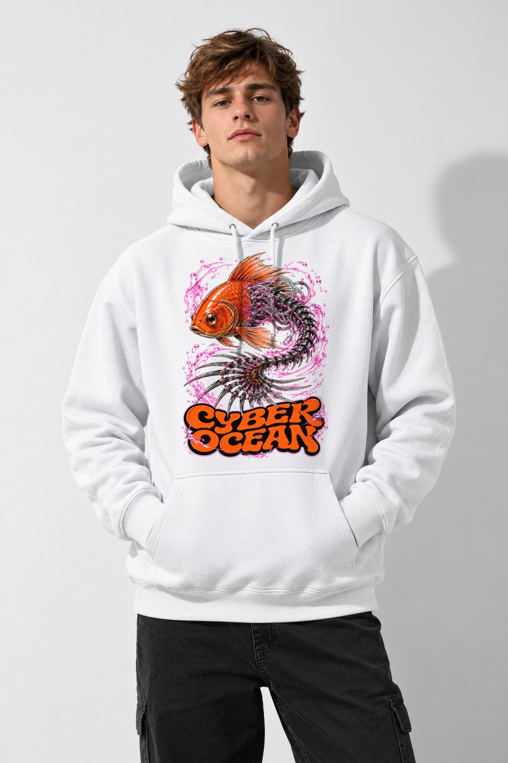 Cyber Ocean - White