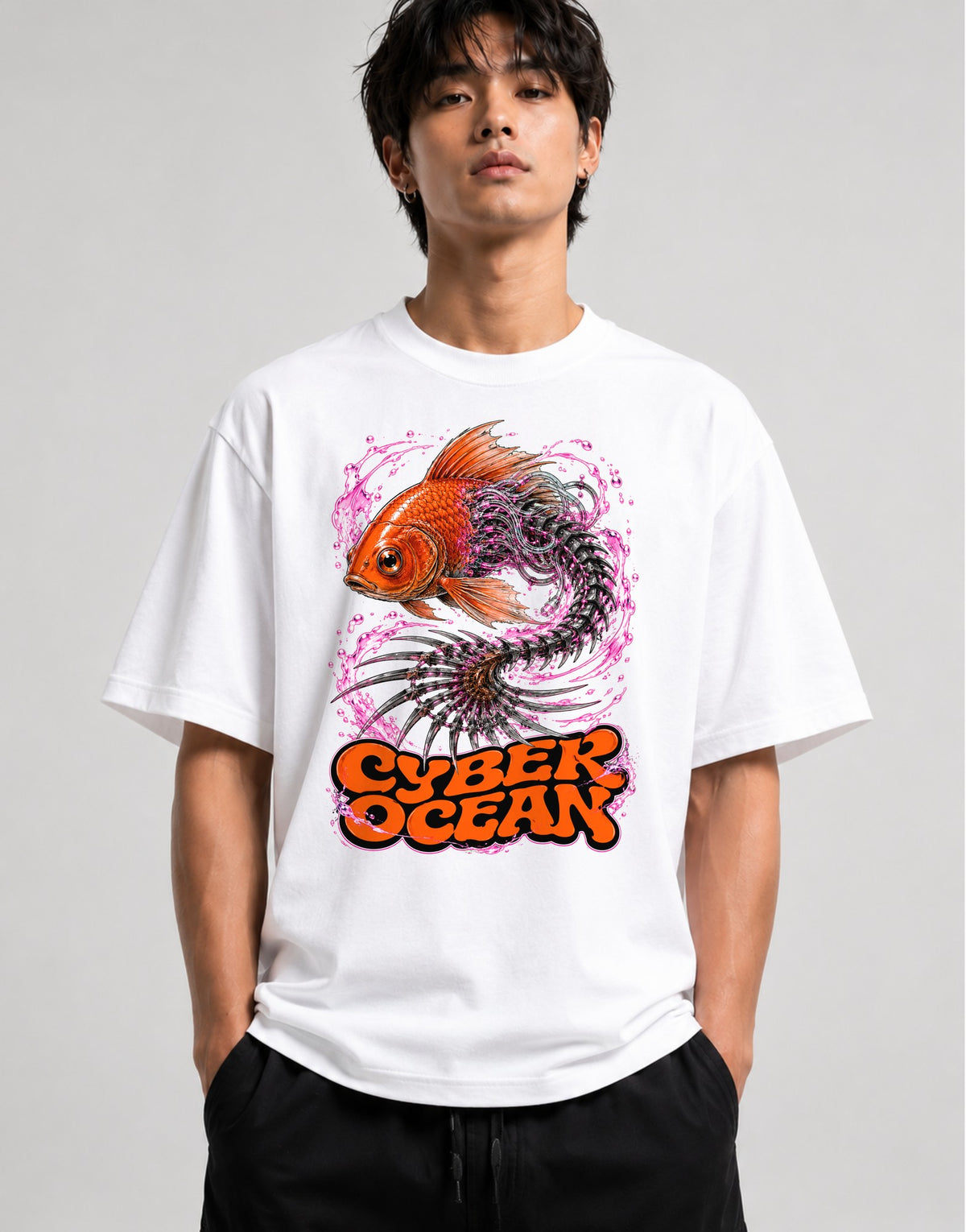 Cyber Ocean - White