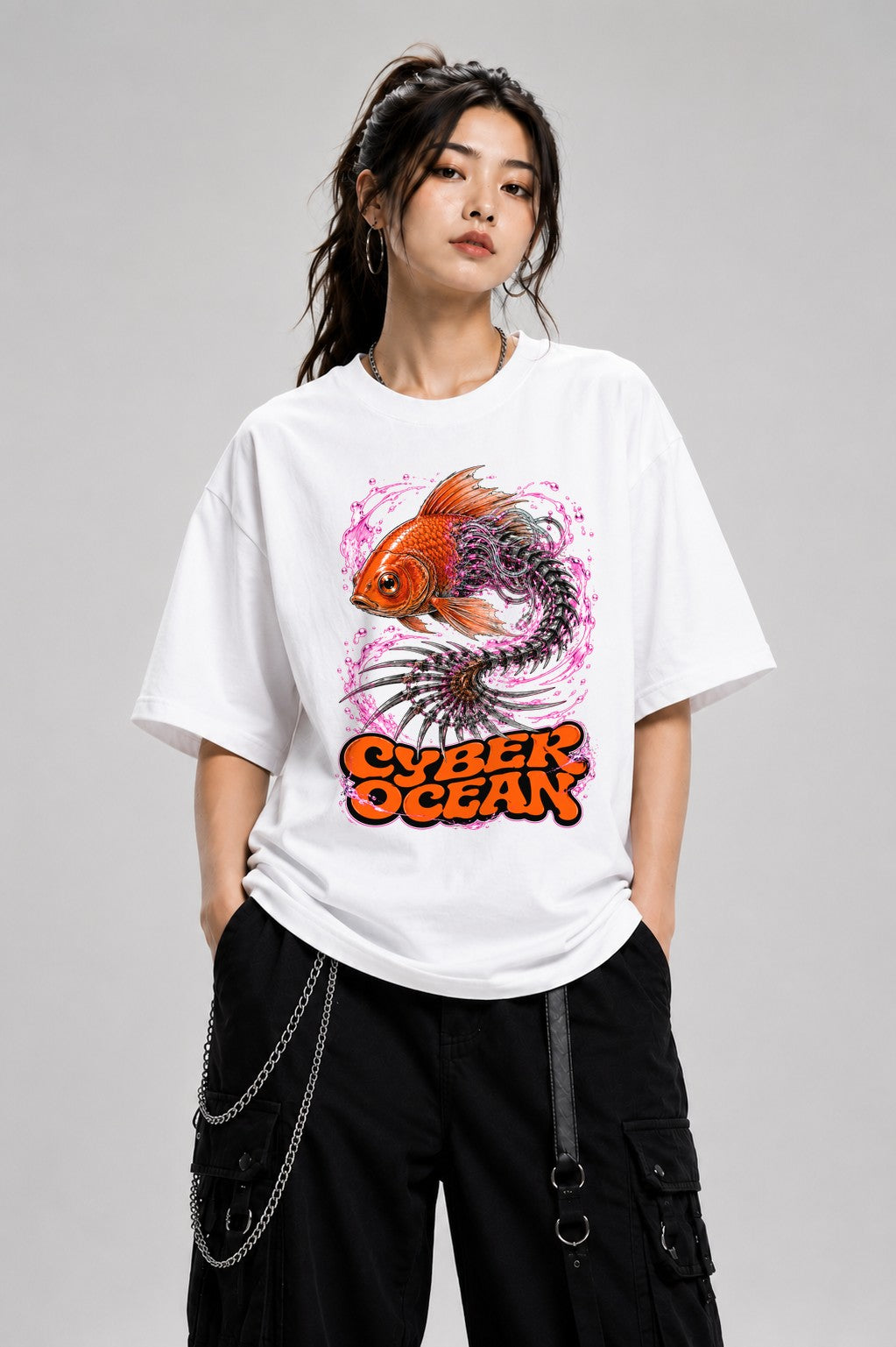 Cyber Ocean - White