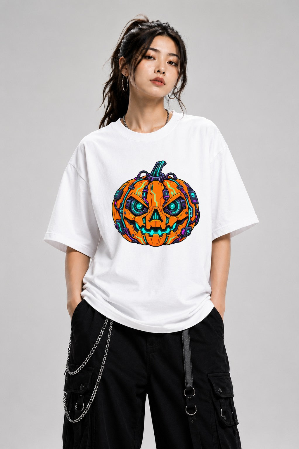 Cyber Pumpkin - White