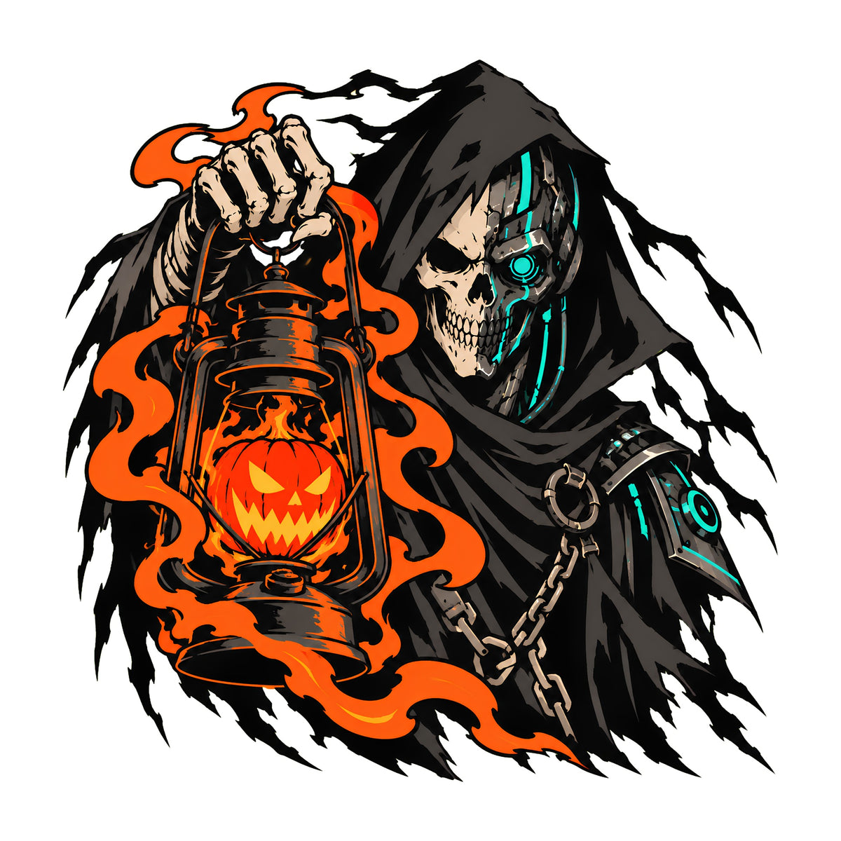 Cyber Reaper Lantern