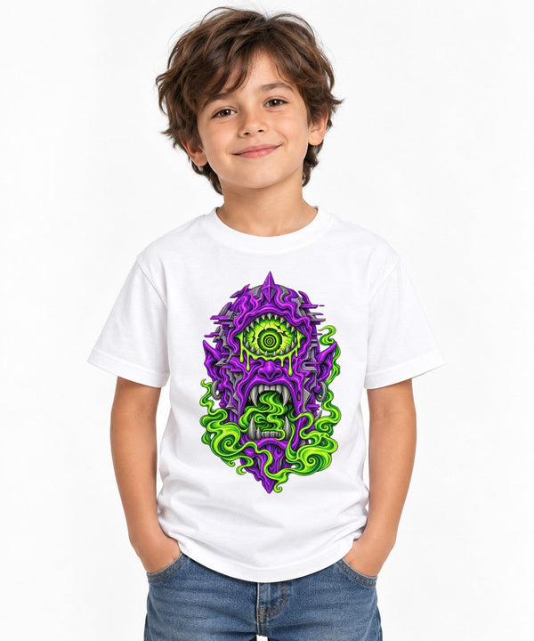 Cyclops Monster Totem - White