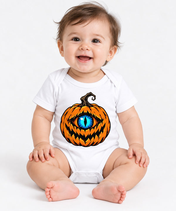 Cyclops Pumpkin Eye - White