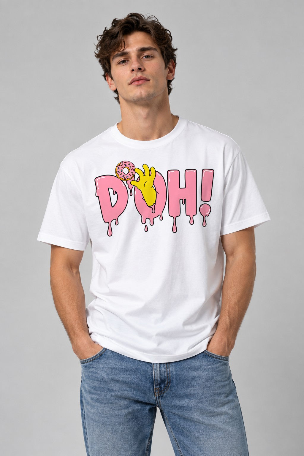 D'oh Donut - White