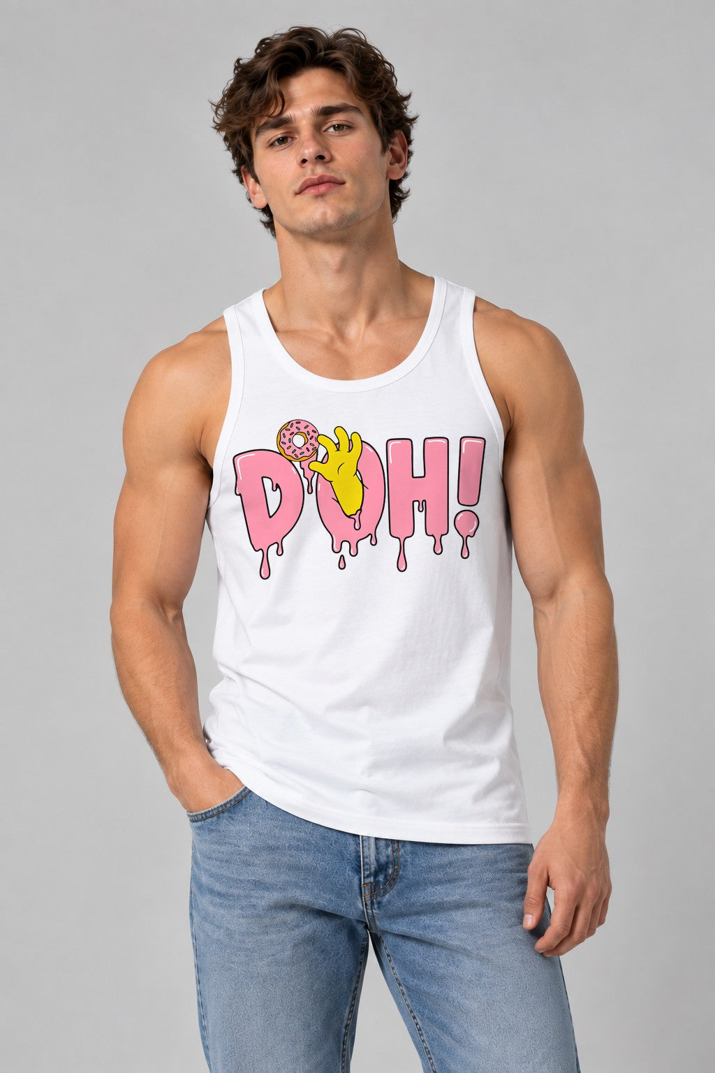 D'oh Donut - White