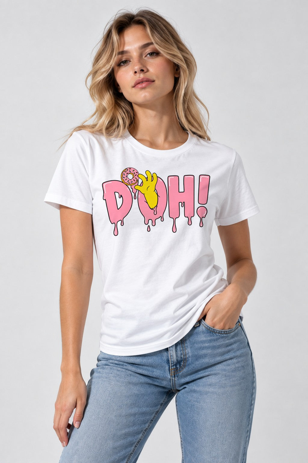 D'oh Donut - White