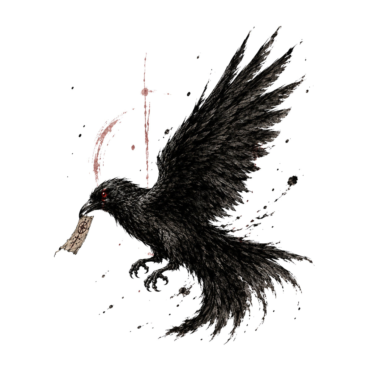 Dark Raven Messenger