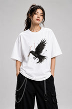 Dark Raven Messenger - White