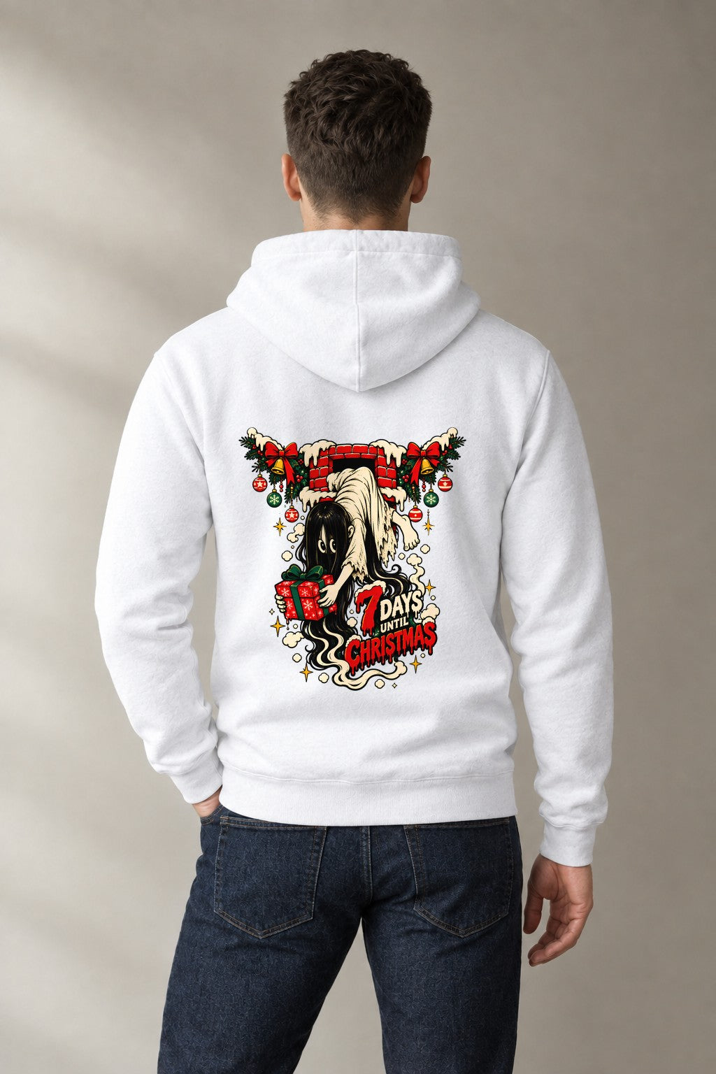 Days Until Christmas - White